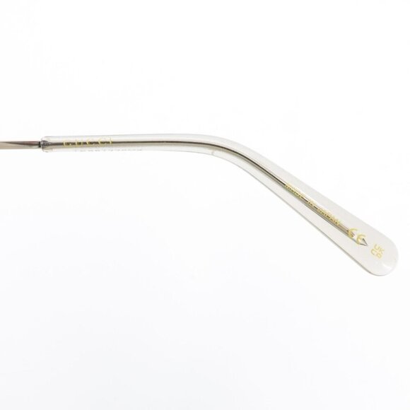 Gucci GG1285 Square Sunglasses Gold Brown OS - Picture 10 of 16